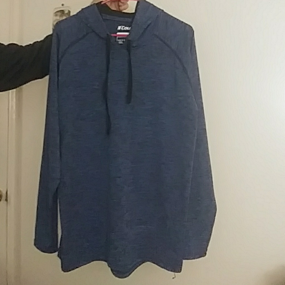 Hooded shirt dry fit performance